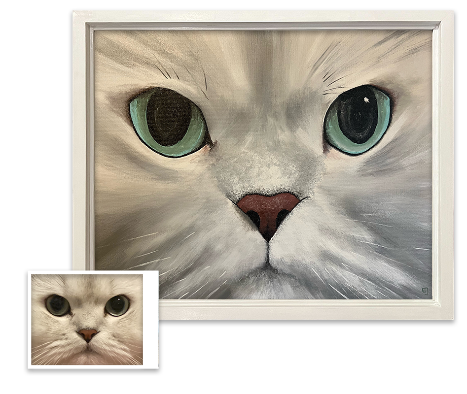 Portfolio | ziggy – Custom Hand Painted Pets